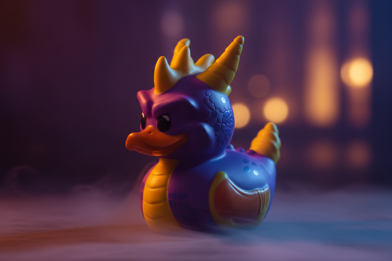 Duck Spyro the Dragon (ensimmäinen painos)