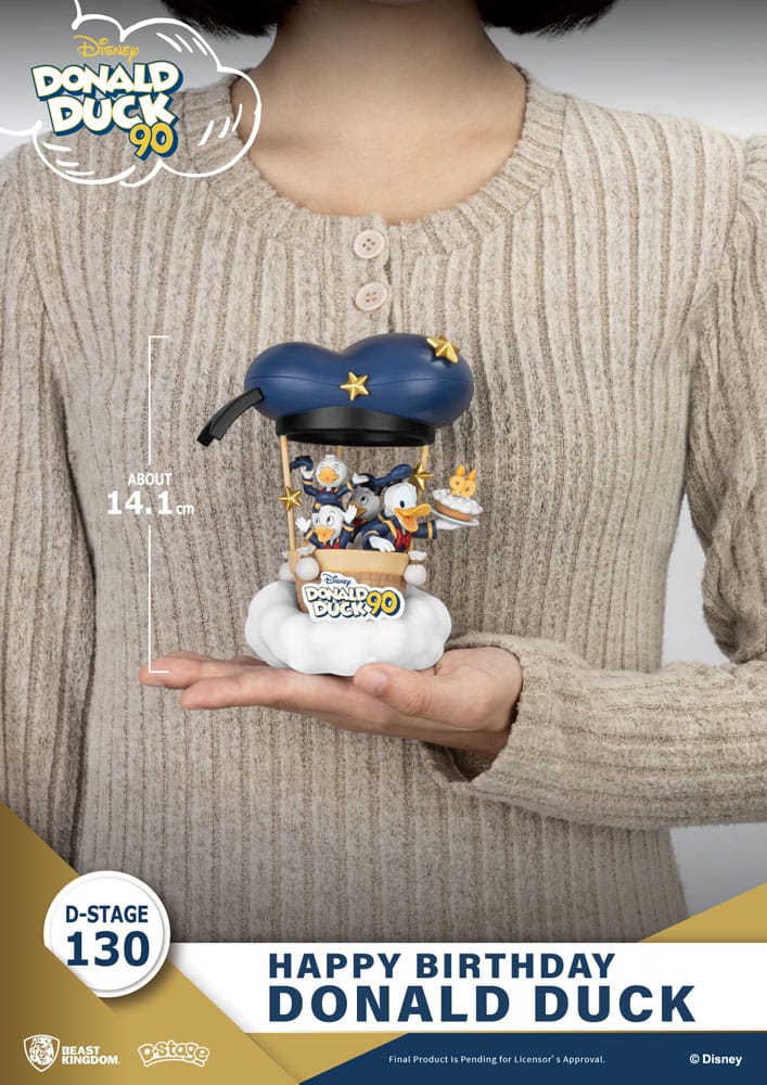 d stage donald duck 90th happy birthday