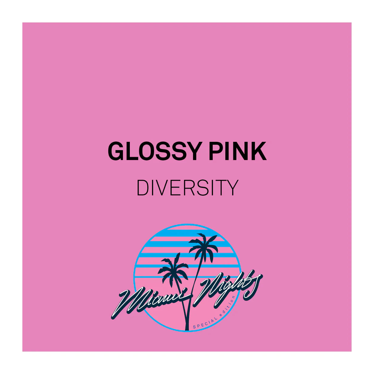 Rose Glossy - le Chat Chanceux