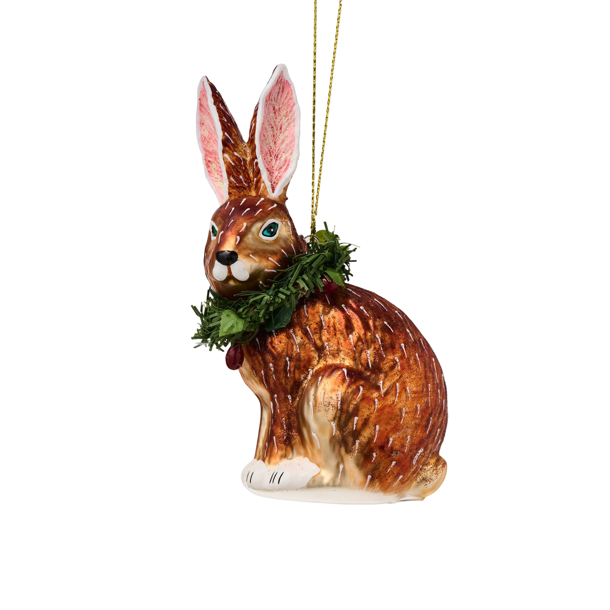 Décoration à suspendre Lapin de Noël – ornement de sapin