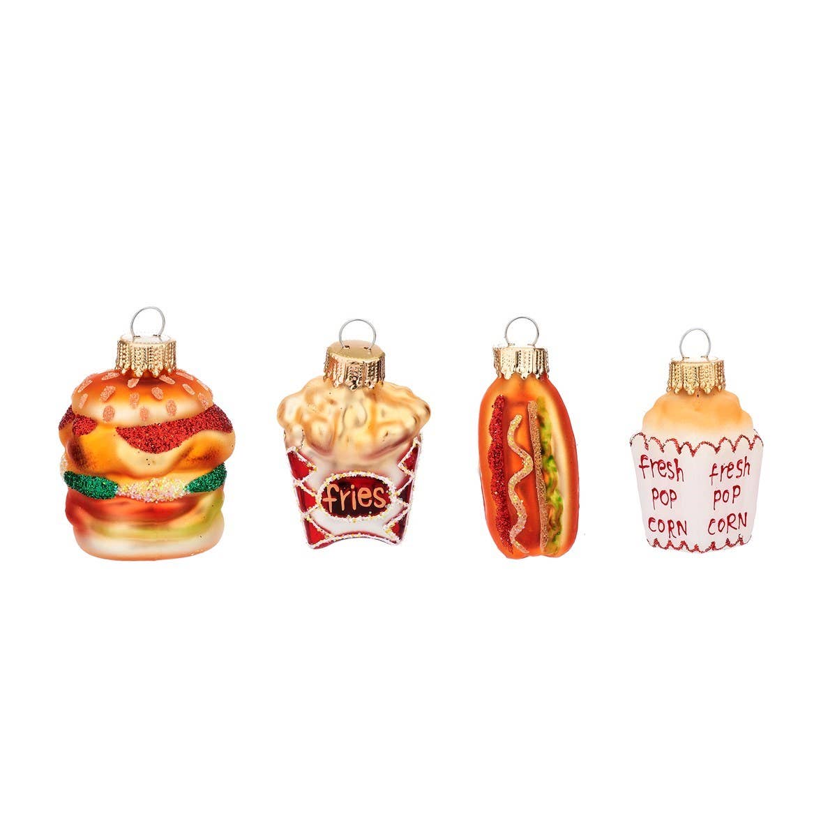 Fast food - mini boules de Noël gourmandes