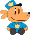 Dog Man Plush (9in)