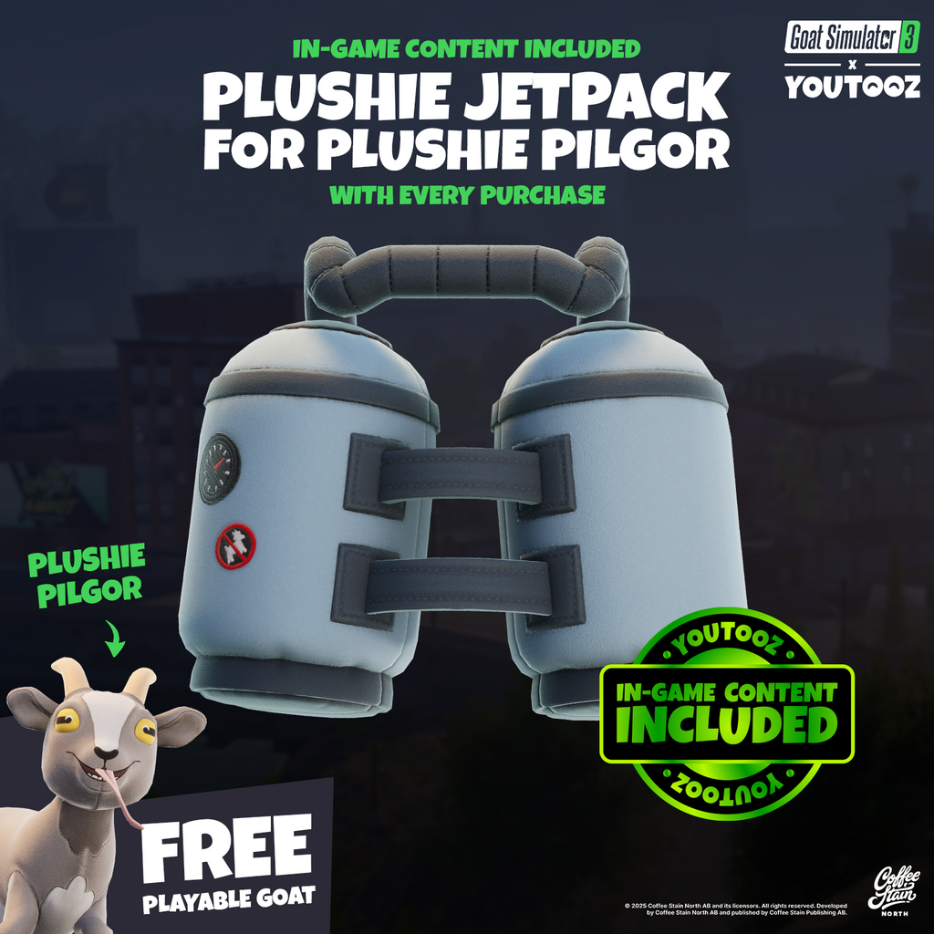 Goat Simulator Plush (9in)