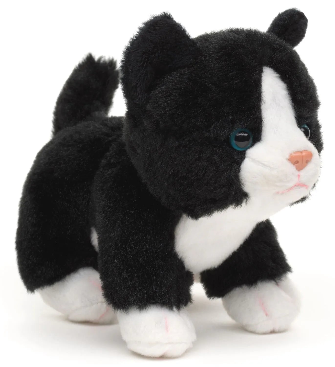 Peluche Chaton Tuxedo debout Uni Toys