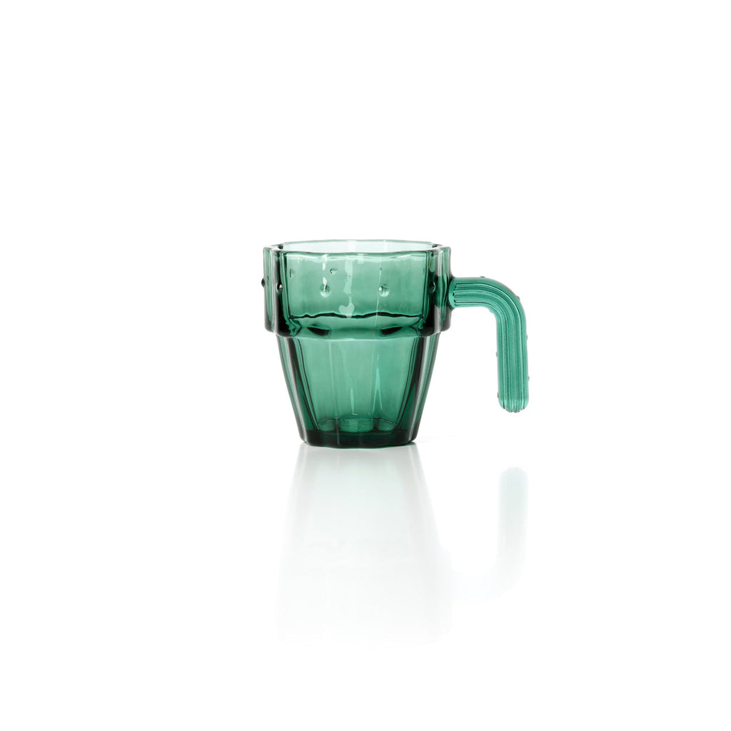 The Stack-a-Cactus Glasses - Green - Set of 4