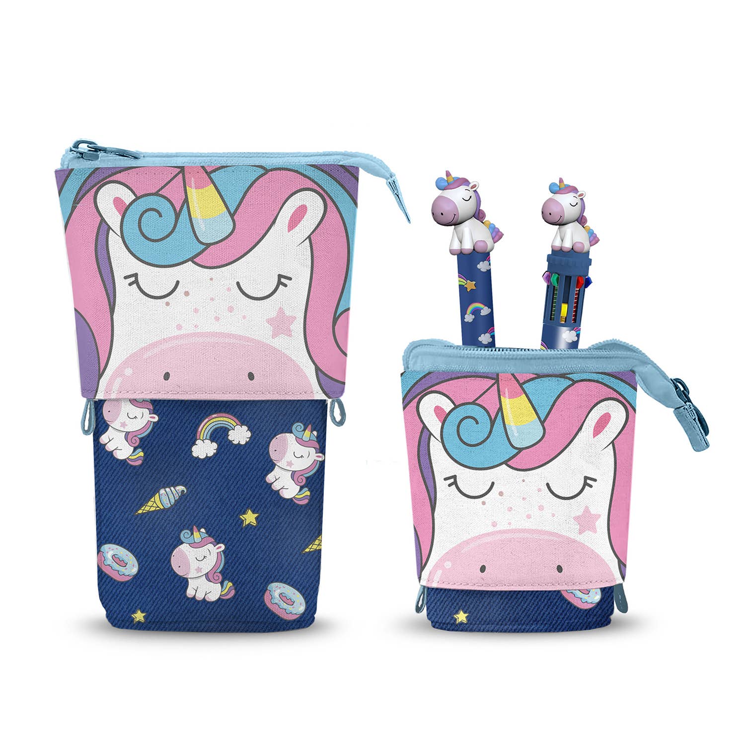 Trousse Cute + Stylos Gel 10 Couleurs Oh My Pop! - Sweety