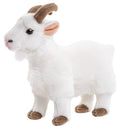 Chèvre de montagne blanche - 29 cm (longueur) - peluche Uni Toys