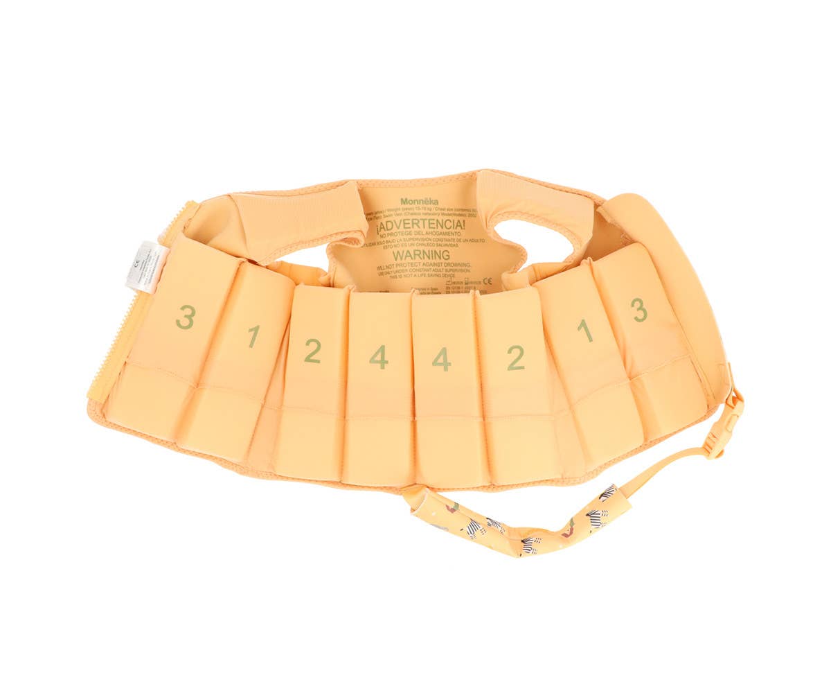 Gilet flottant d'apprentissage Animaux sauvages 2 à 3 ans