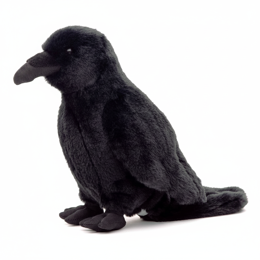 Peluche Corbeau Uni Toys