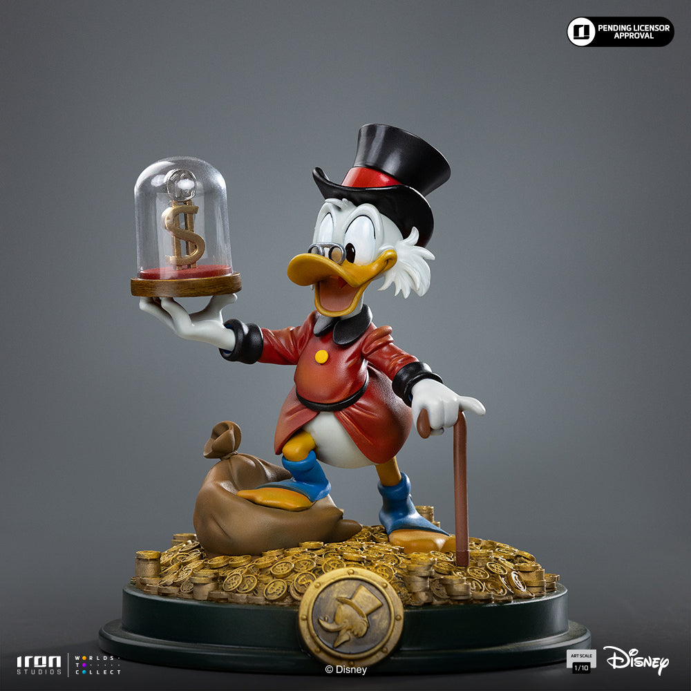 Pre-Order - Statue Uncle Scrooge Mcduck - Duck Tales - Art Scale 1/10 - Iron Studios