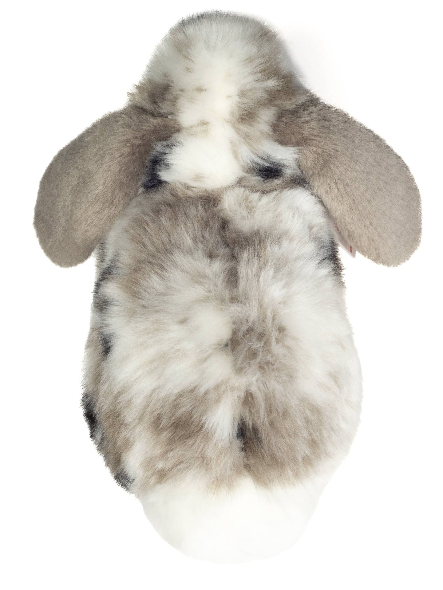 Peluche Lapin bélier gris-blanc