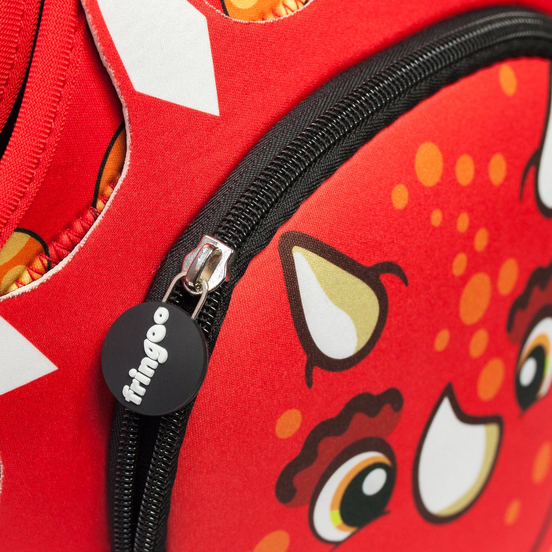 Sac repas enfant – dinosaure rouge