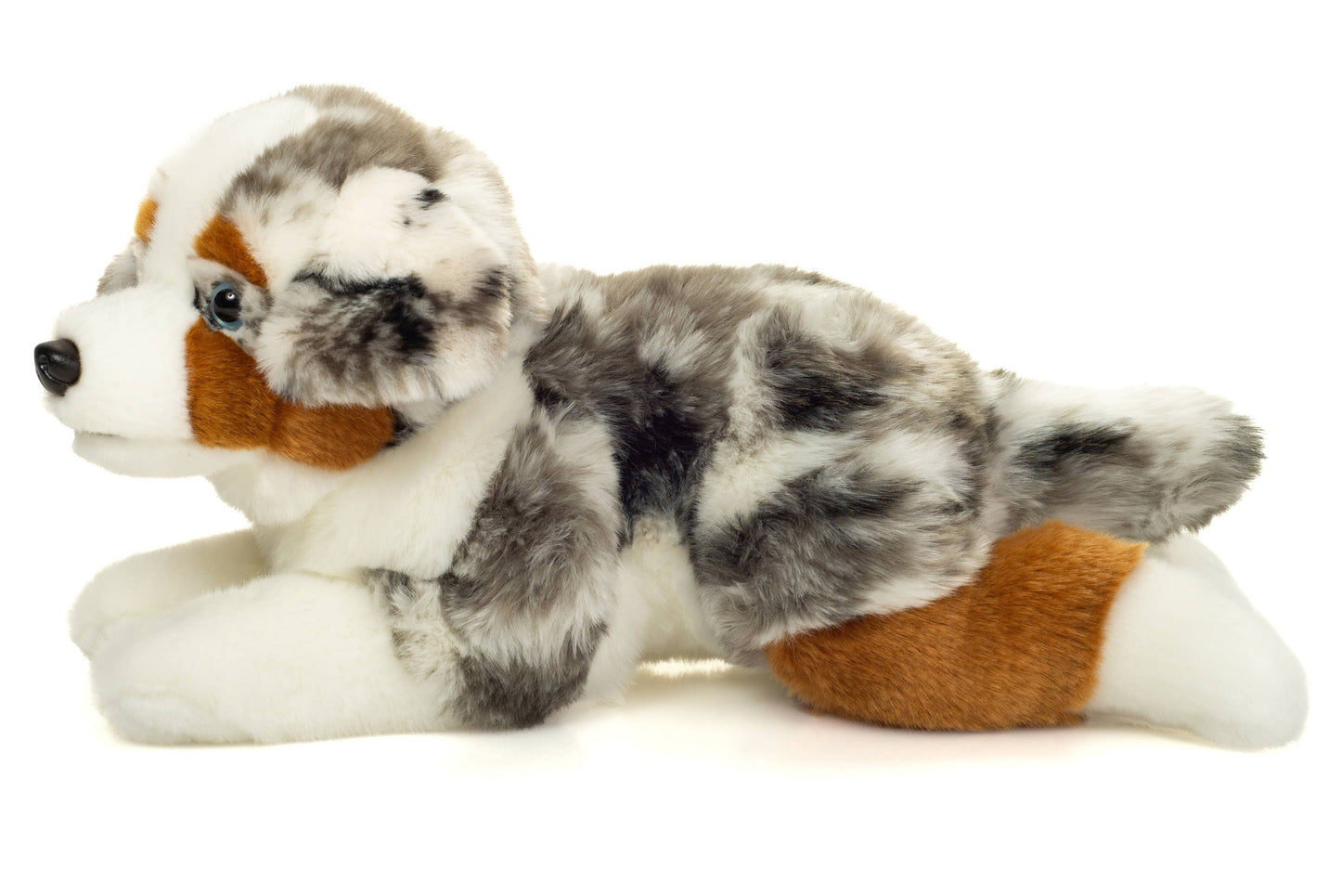 Peluche Berger australien couché