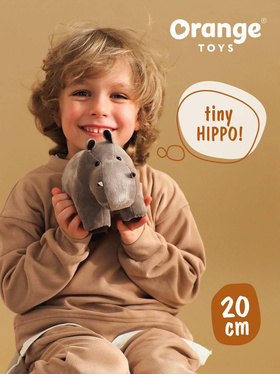 Orange Life Hippopotamus Plush Toy (20cm)