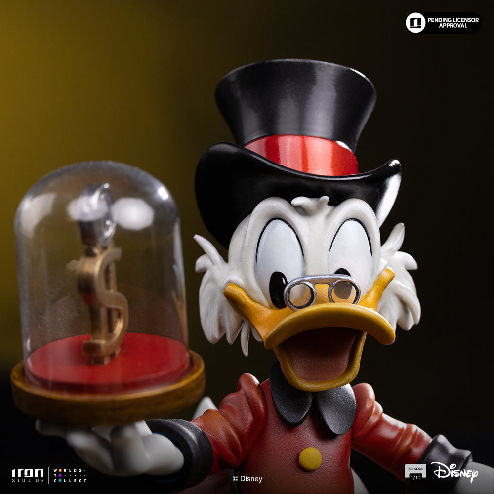 Pre-Order - Statue Uncle Scrooge Mcduck - Duck Tales - Art Scale 1/10 - Iron Studios