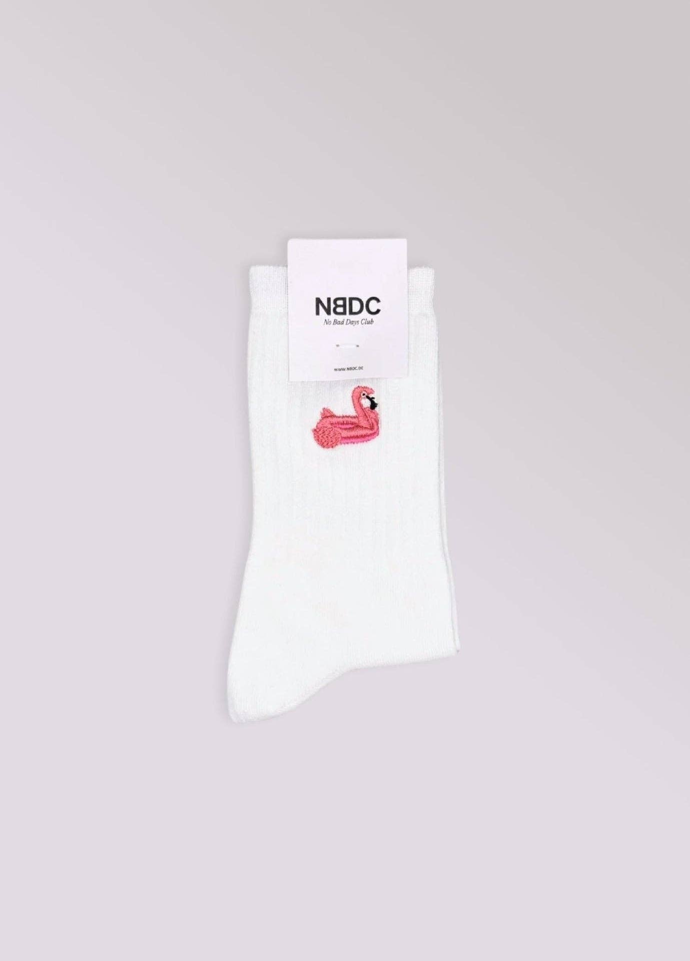 Pink Flamingo Schwimmsocken