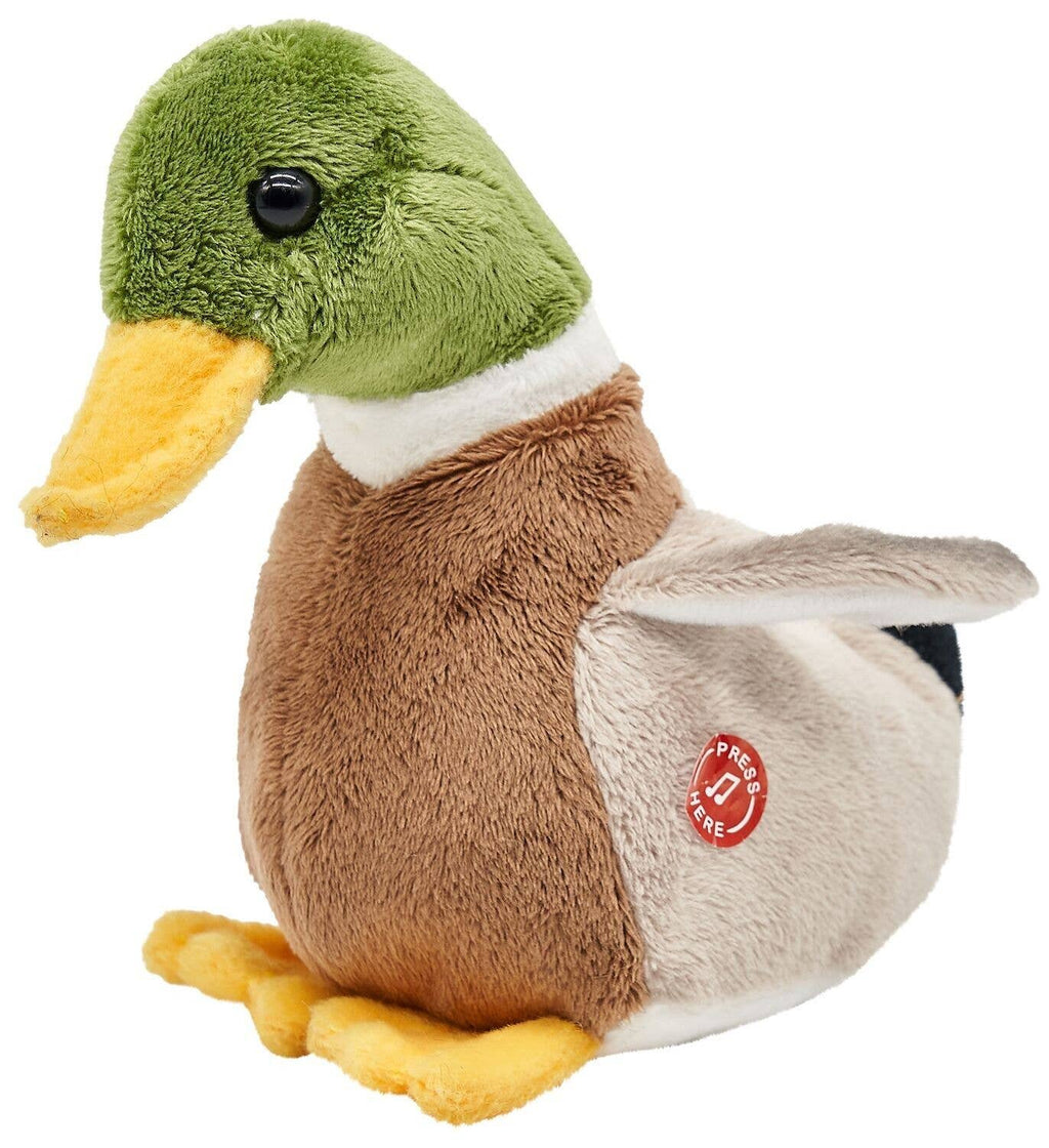 Peluche Canard Colvert avec Son Uni Toys