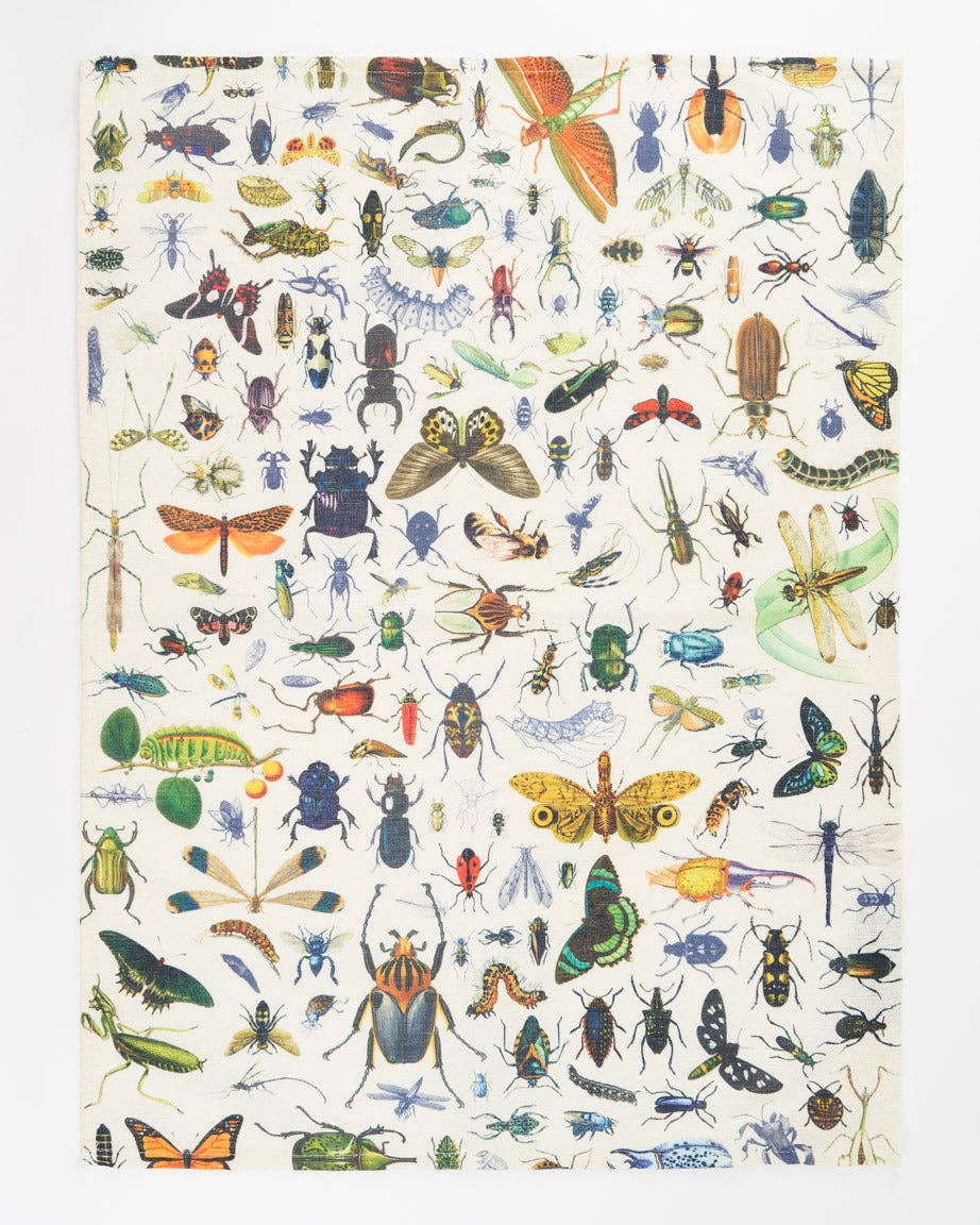 Torchon Insectes – produit scientifique Cognitive Surplus EU, vue 1