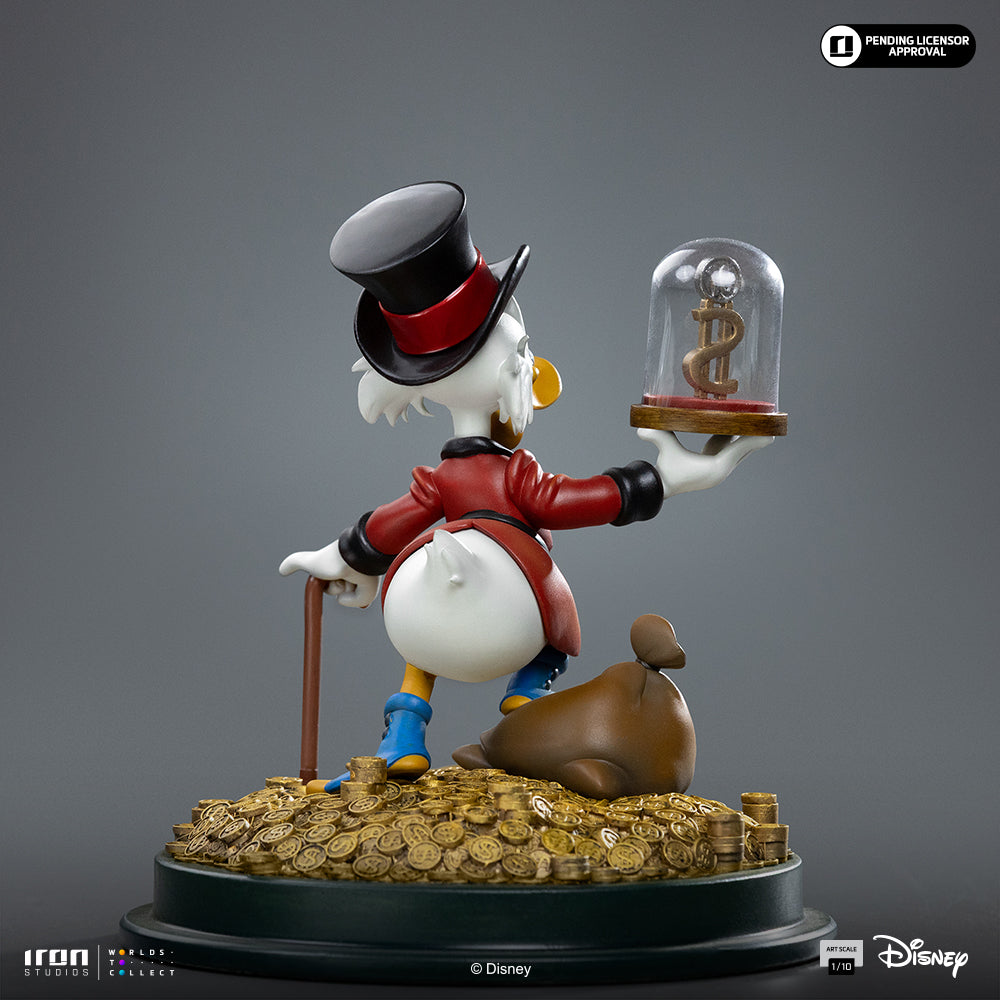 Pre-Order - Statue Uncle Scrooge Mcduck - Duck Tales - Art Scale 1/10 - Iron Studios