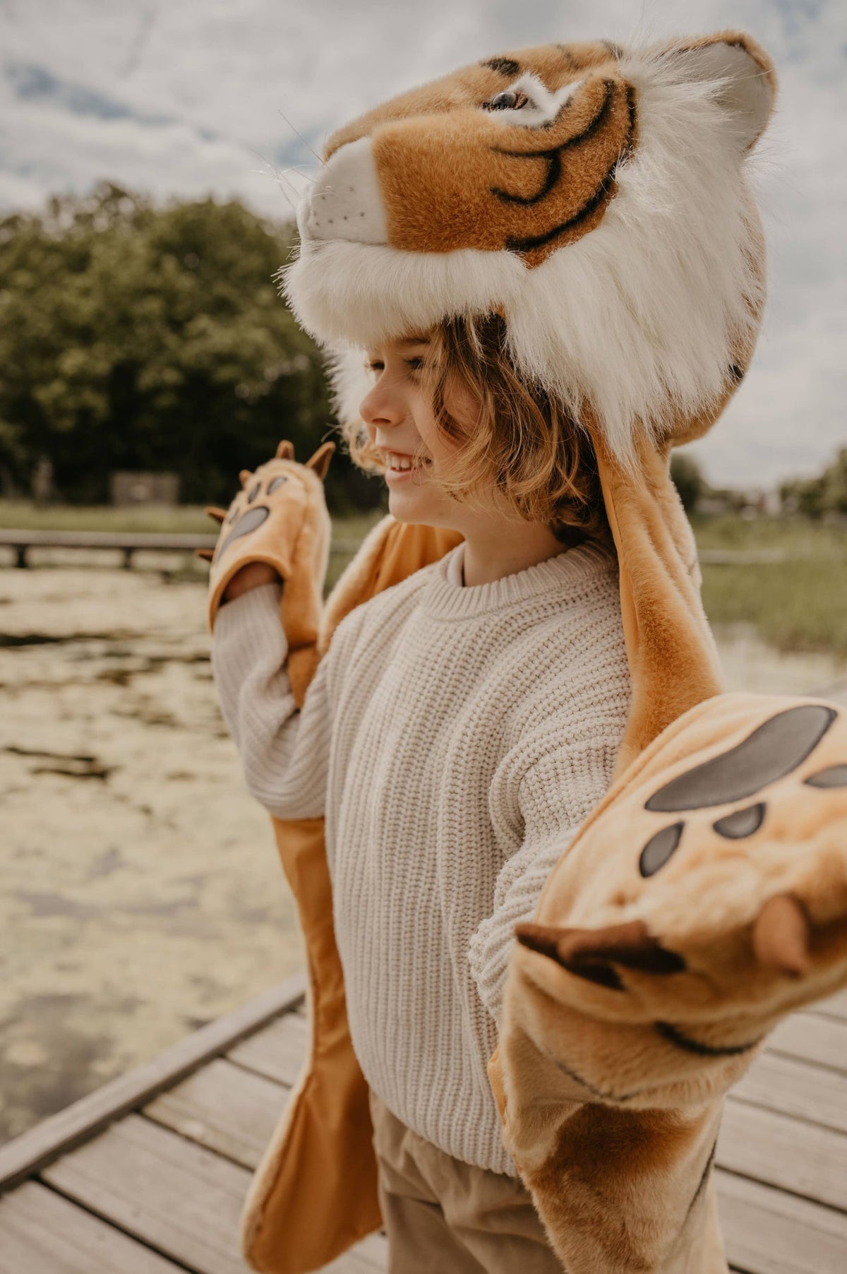 Déguisement Enfant tigre - Wild & Soft