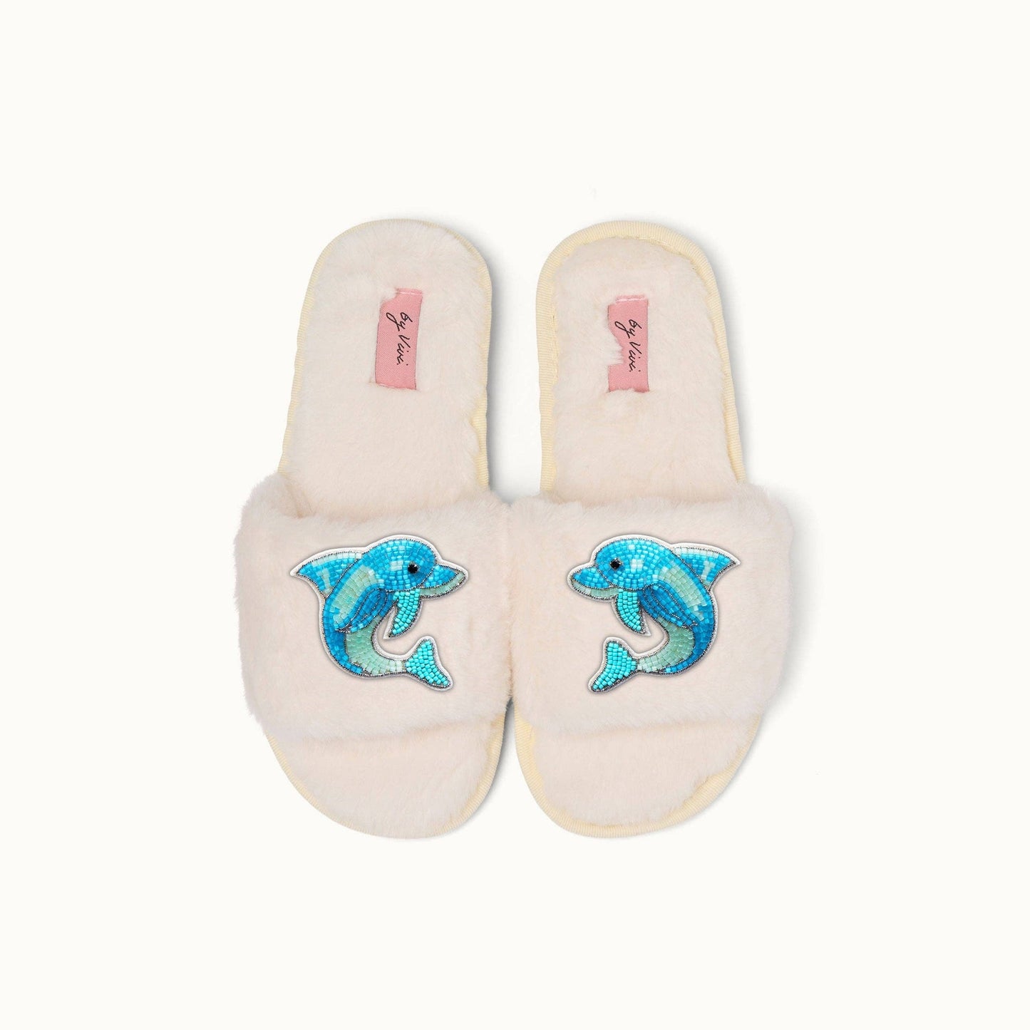 Paire de broches pour Chaussons - Dauphins