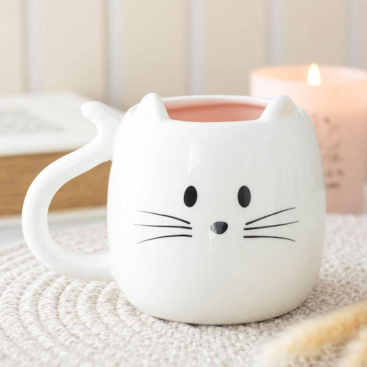 Mug Chat blanc