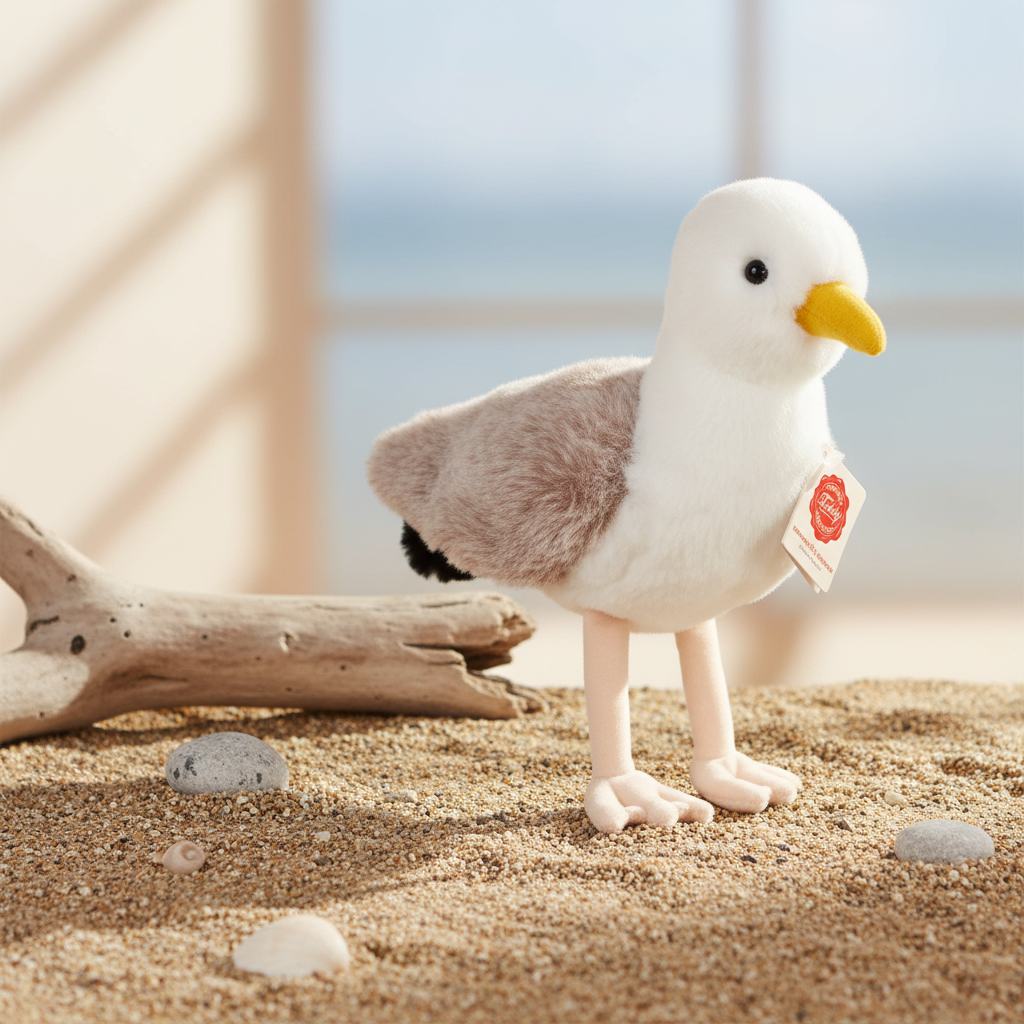 Peluche Mouette - Teddy Hermann