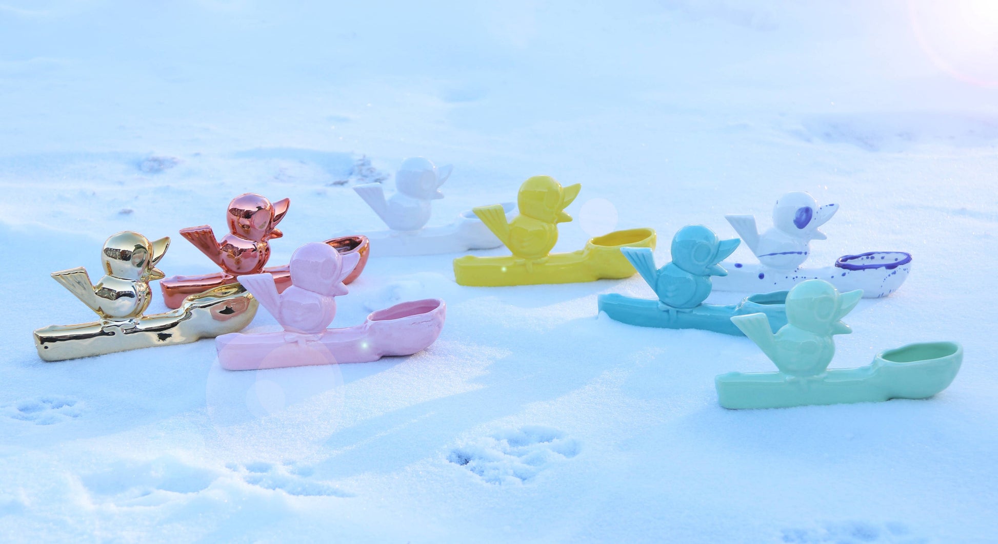 Voleur de fleurs Bleu – Jasmin Djerzic – Bleu – vue 23