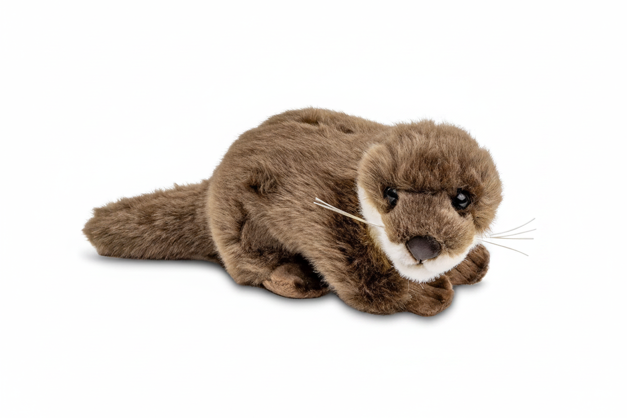 Peluche Bébé loutre, debout Uni Toys