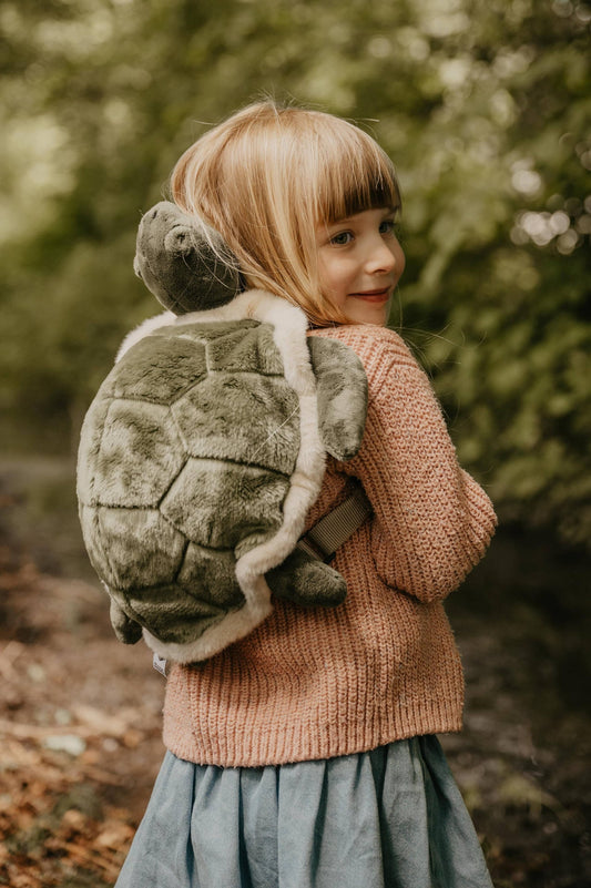 Sac à dos Peluche Enfant Tortue - Wild & Soft
