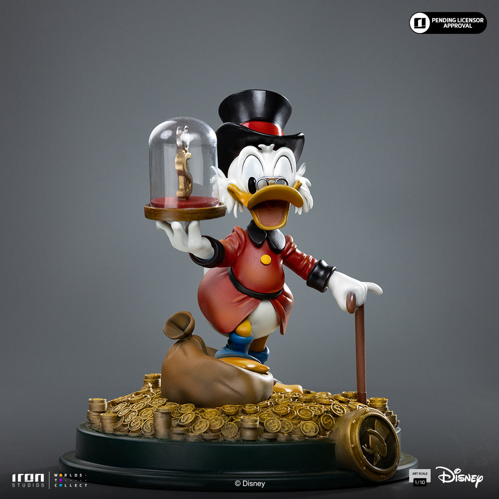Pre-Order - Statue Uncle Scrooge Mcduck - Duck Tales - Art Scale 1/10 - Iron Studios