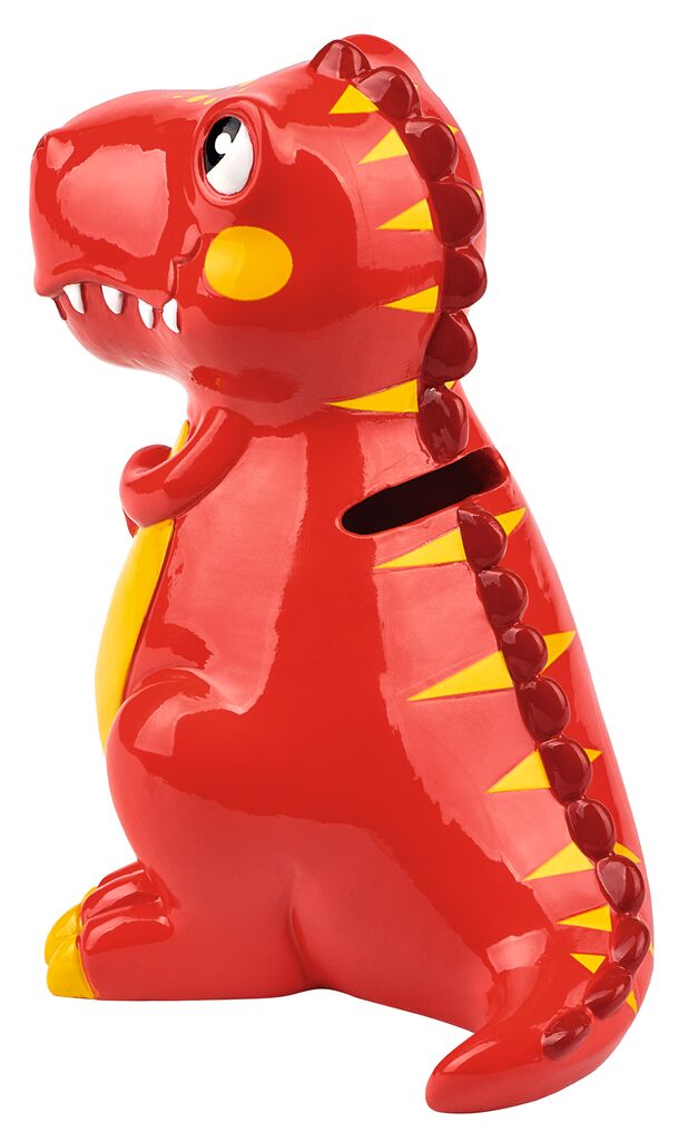 tirelire t rex rouge moses 
