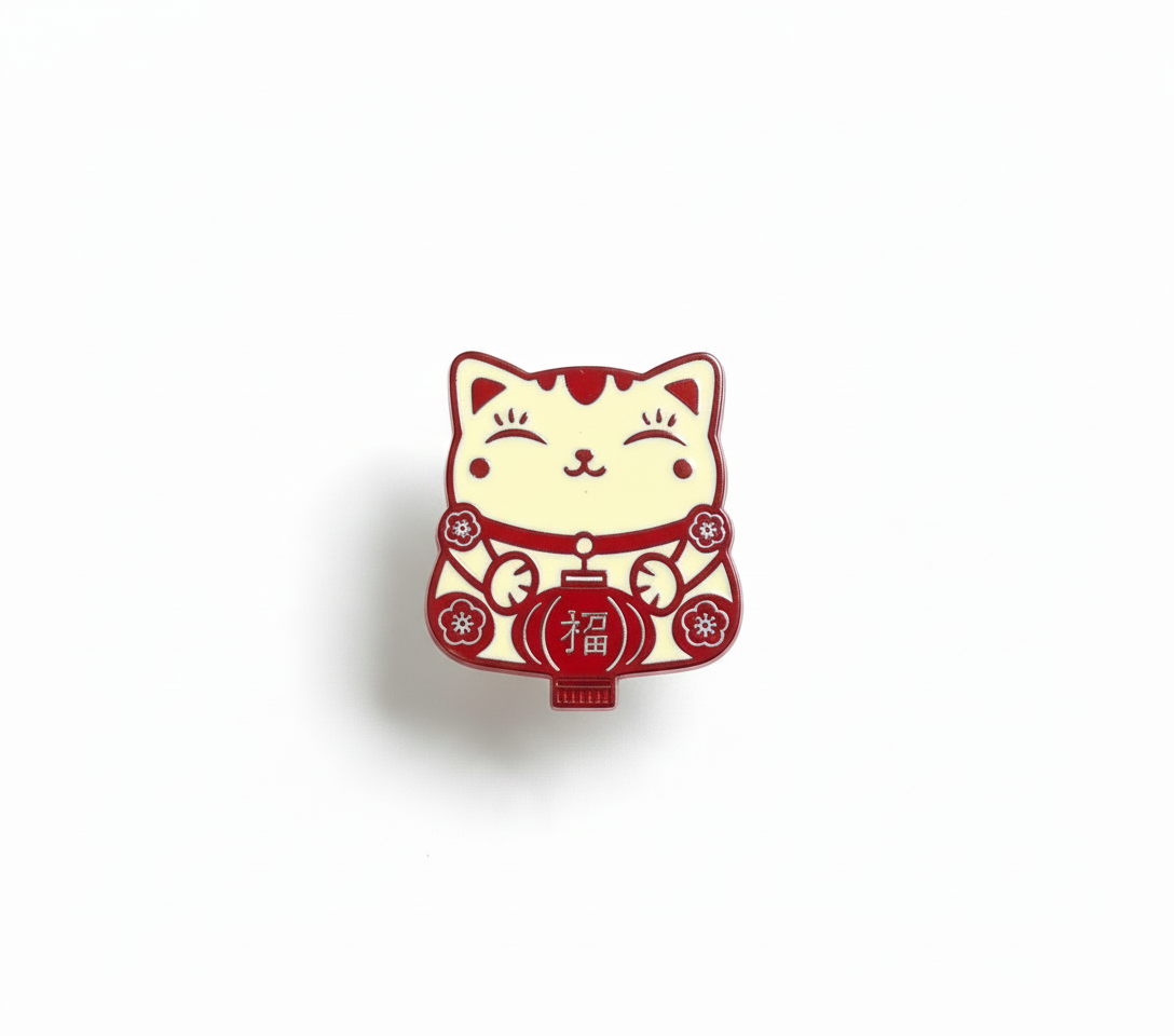 Pin's Chat Chanceux