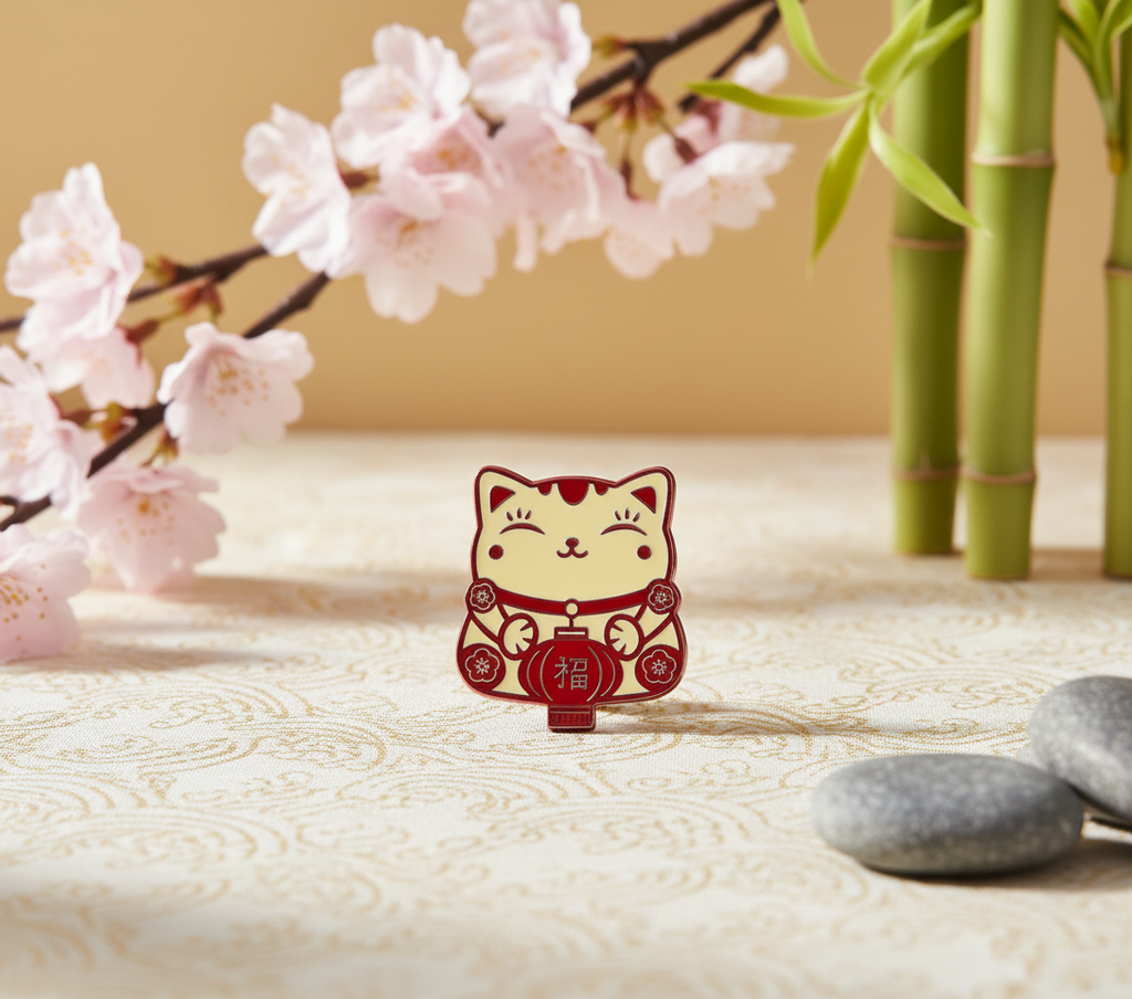 Pin's Chat Chanceux