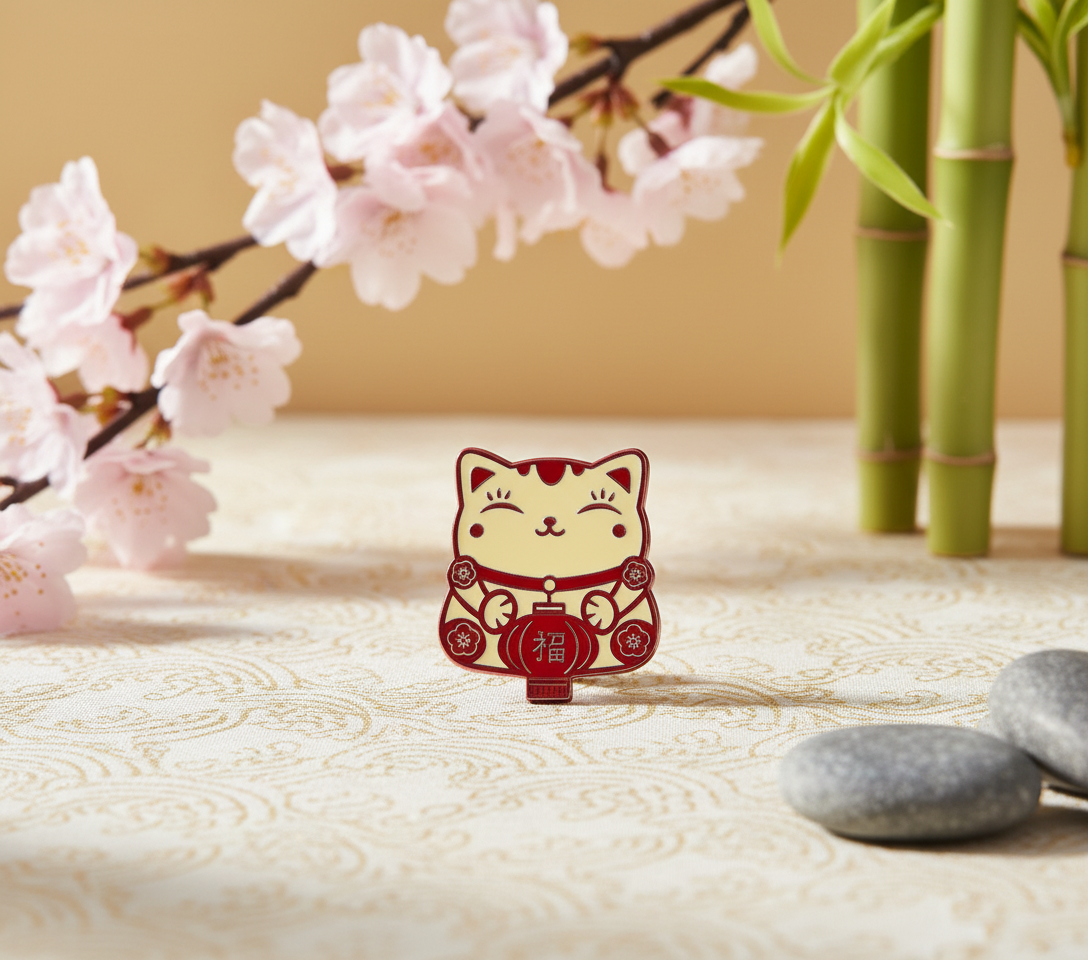 Pin's Chat Chanceux
