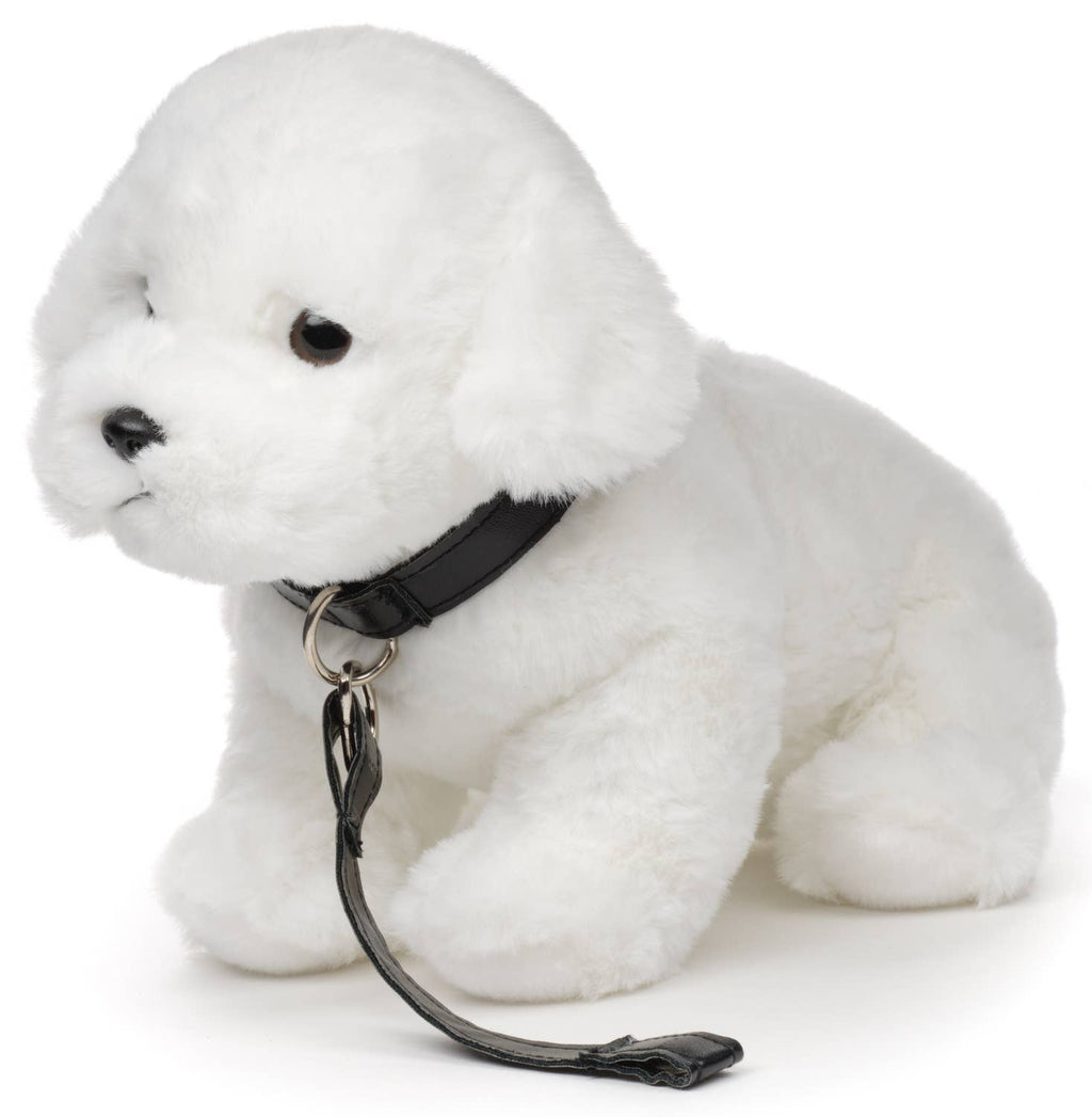 Peluche Chien maltais (avec laisse) Uni Toys