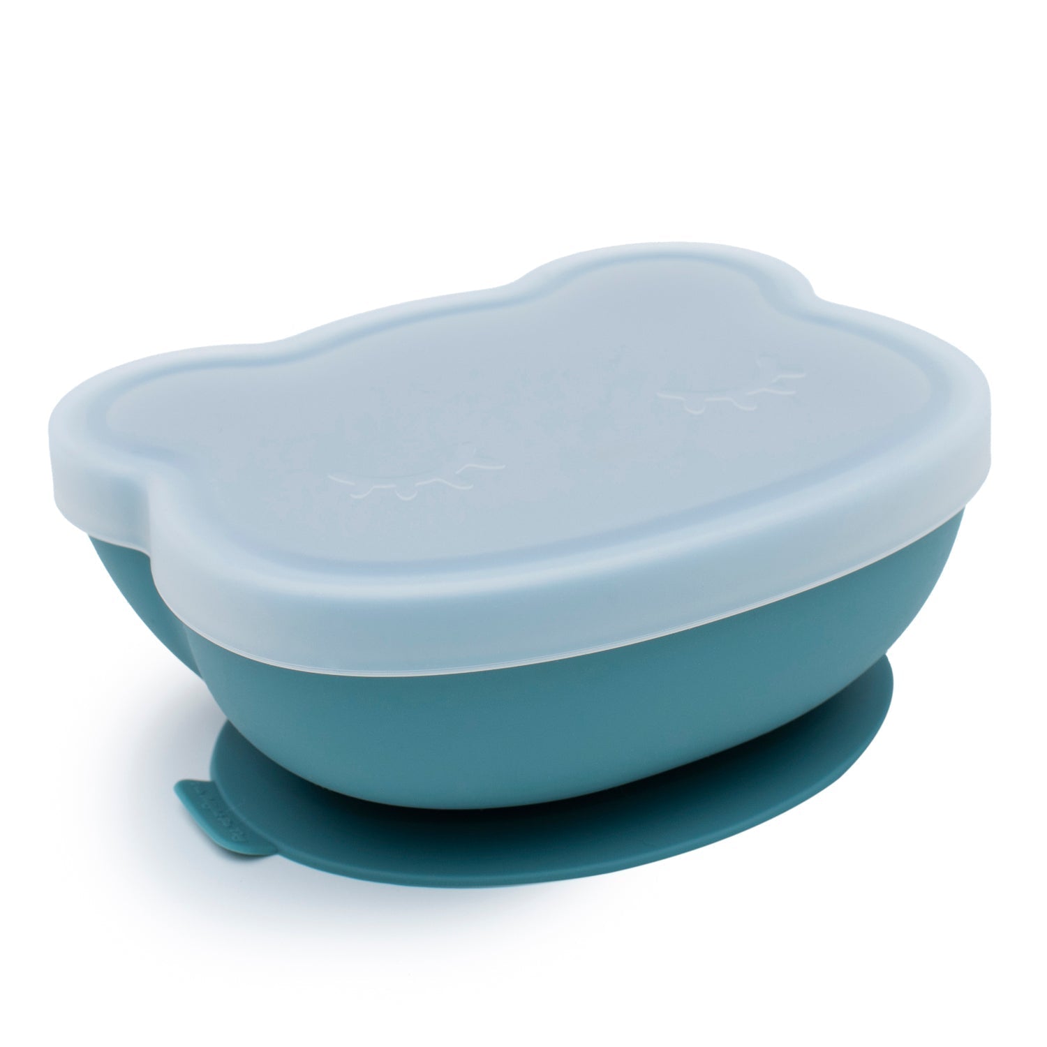 Bol en Silicone Ours Bleu Canard We Might Be Tiny 