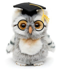 Hibou avec chapeau de médecin et lunettes - peluche Uni Toys