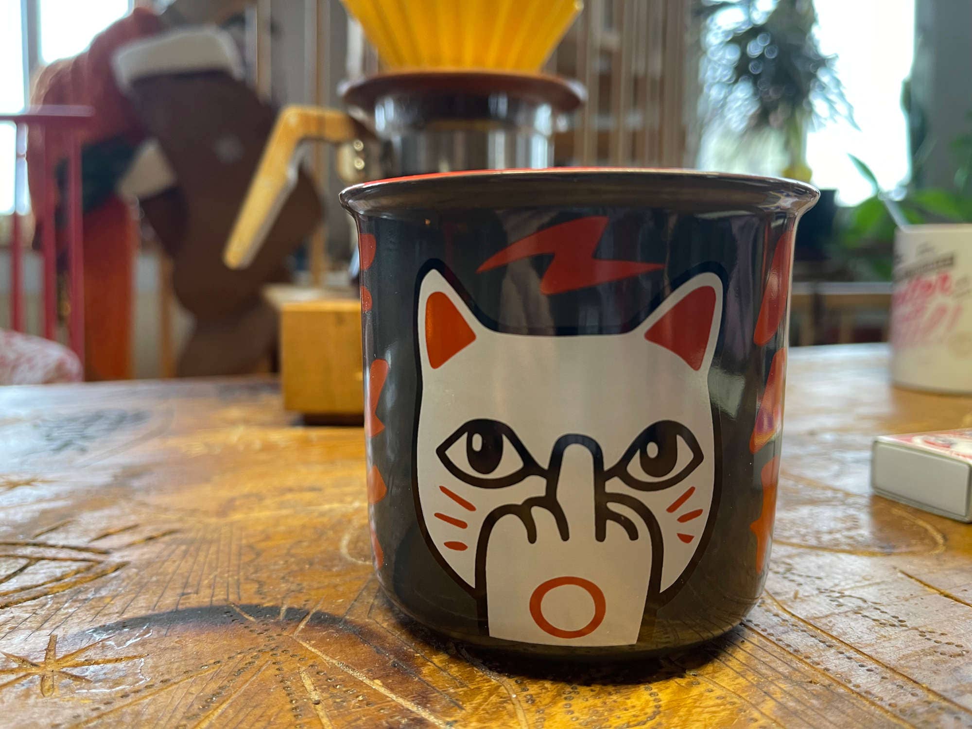Mug Chat chanceux « F**k You Neko » – 375 ml
