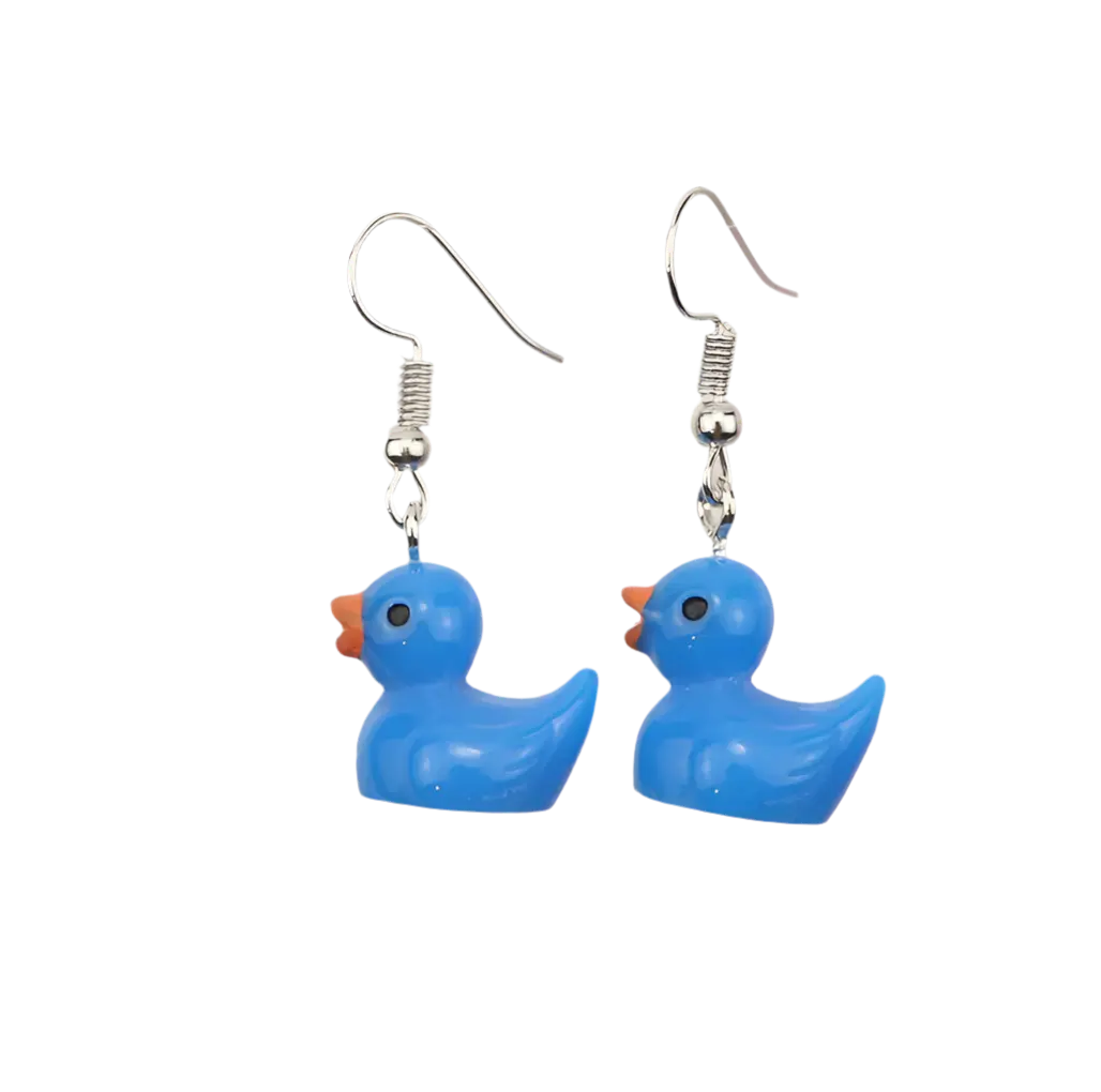 Boucles d'Oreilles Canard B.Duck  CoinCaillerie