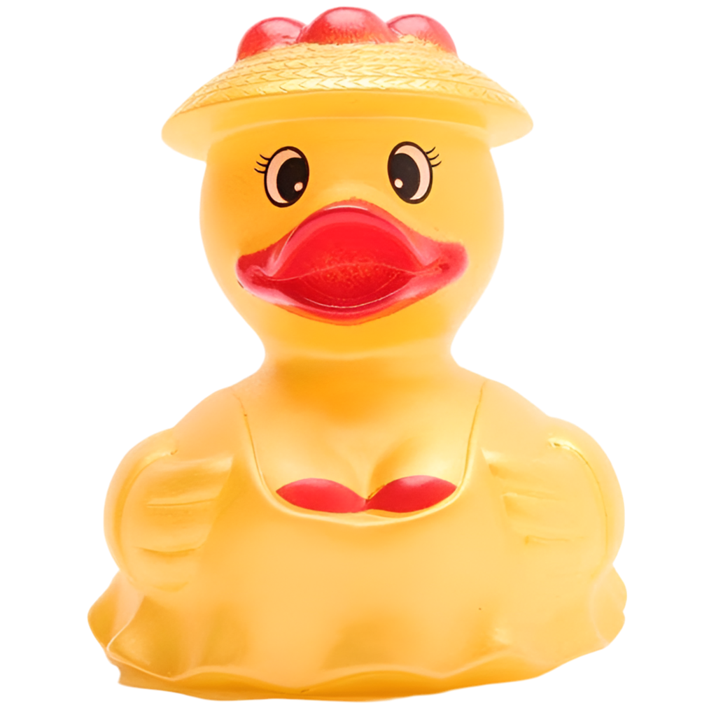 Vrouwtje Zwarte Woud-eend