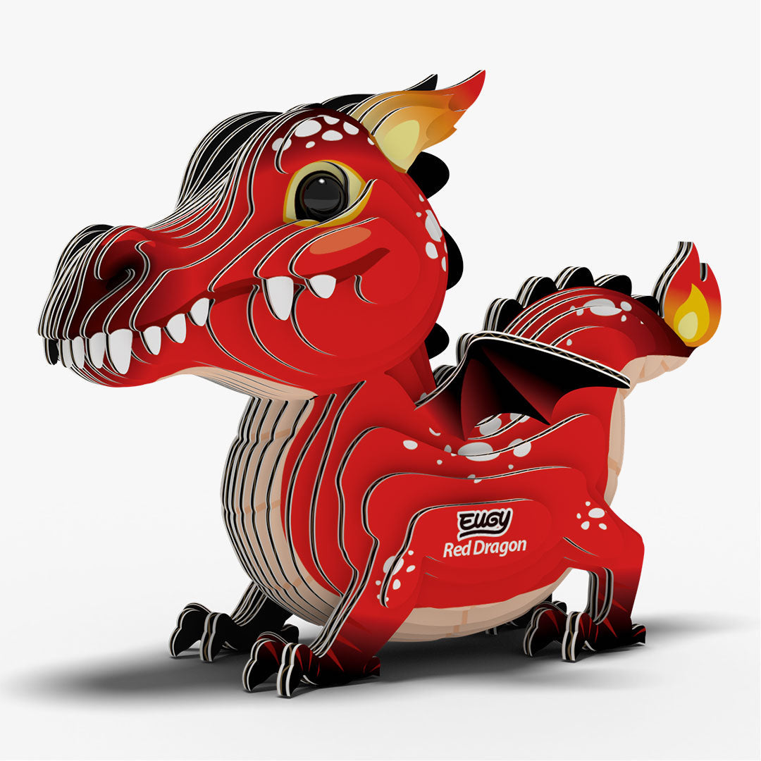 085 Dragon rouge