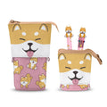 Trousse Cute + Stylo 10 Couleurs + Stylo Gel Oh My Pop! « Shiba »
