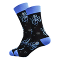 chaussettes poulpes bleus mrcol