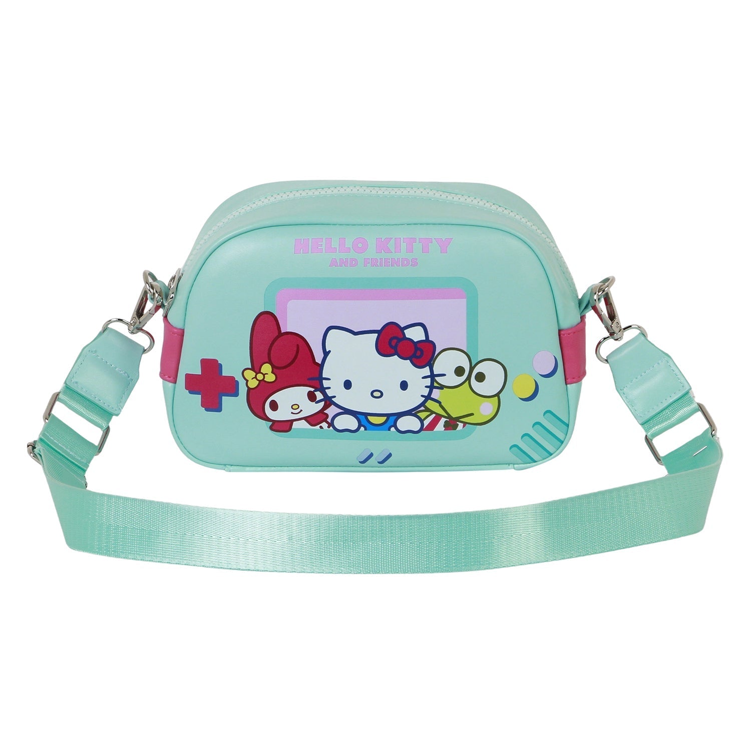 Sac à Bandoulière Bowling Lite Hello Kitty « Videogame » – Turquoise