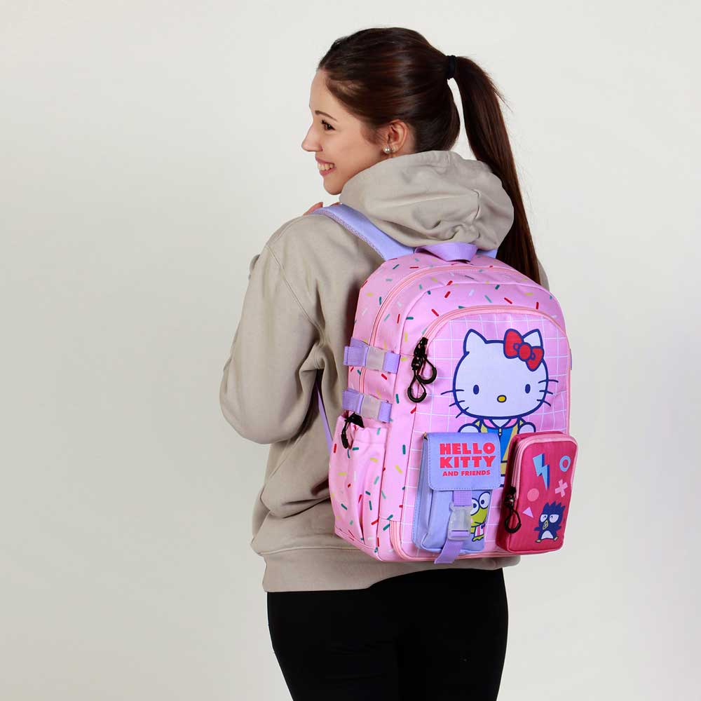 Sac à Dos Haru Hello Kitty « Fun » – Rose