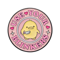 pins canard jaune use your blinkers