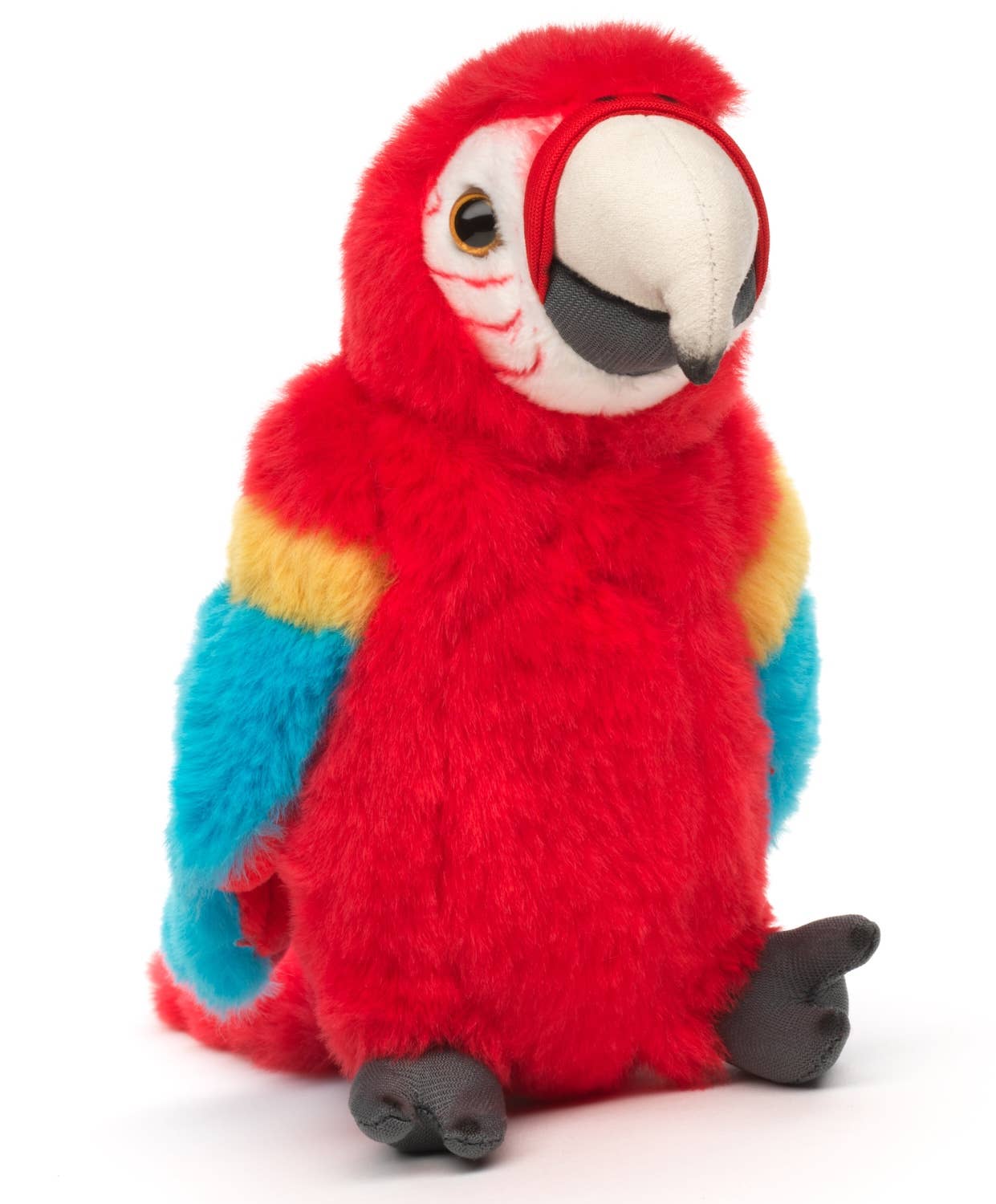 Peluche Perroquet Ara - Rouge Uni Toys