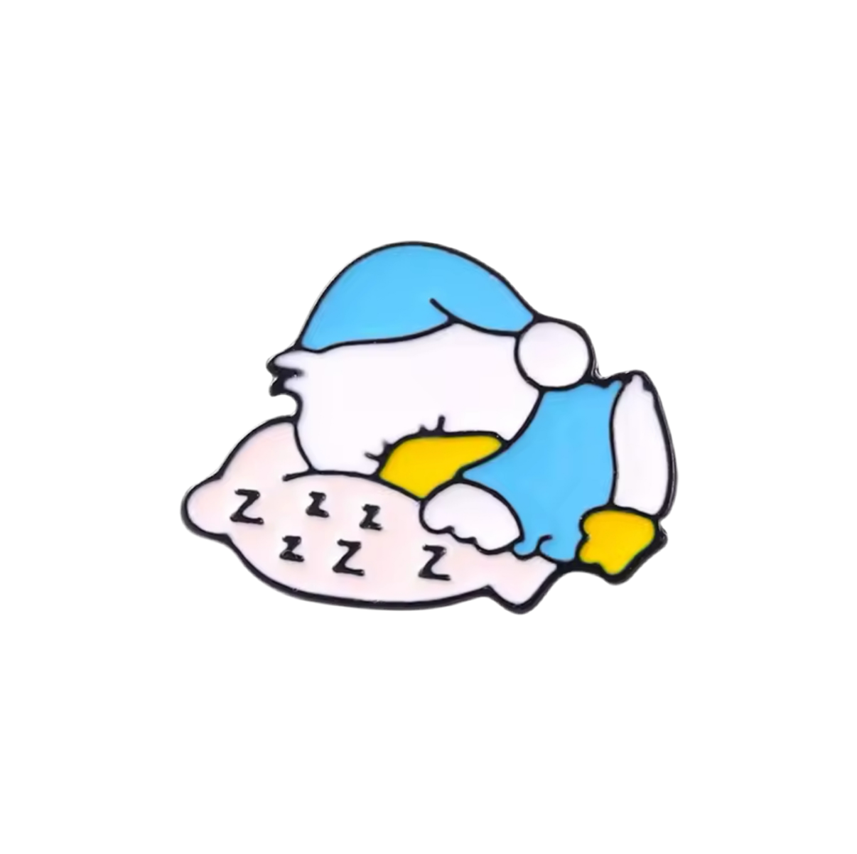 pins canard blanc endormi 1