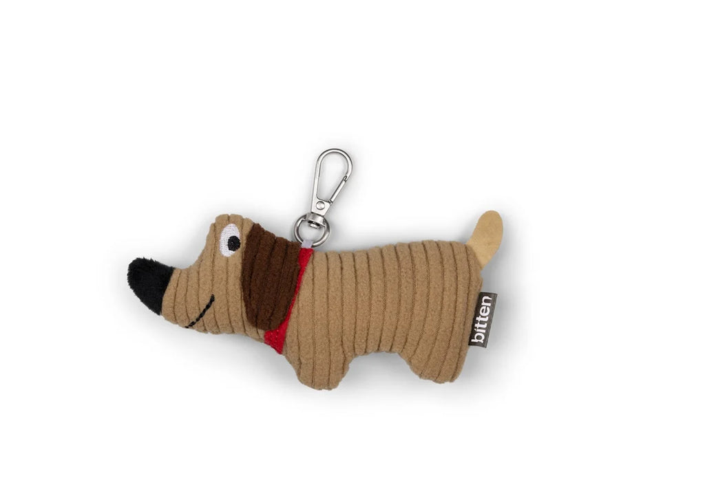 ключодържател плюшена играчка teckel bitten